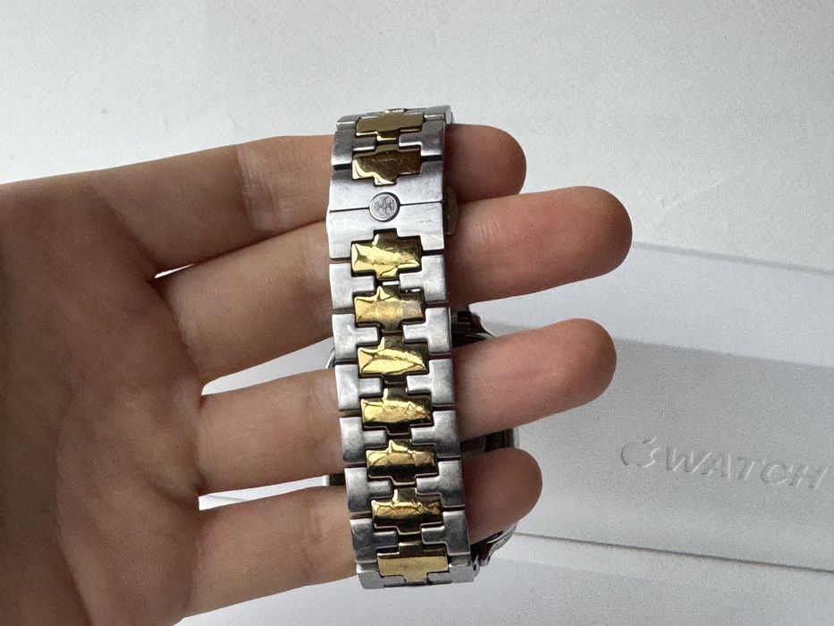 Apple Watch Series 7 45mm Stainless Steel Silver ремінець TORY BURCH