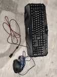 Klawiatura gamingowa Genesis RX66 + myszka USB Battletron