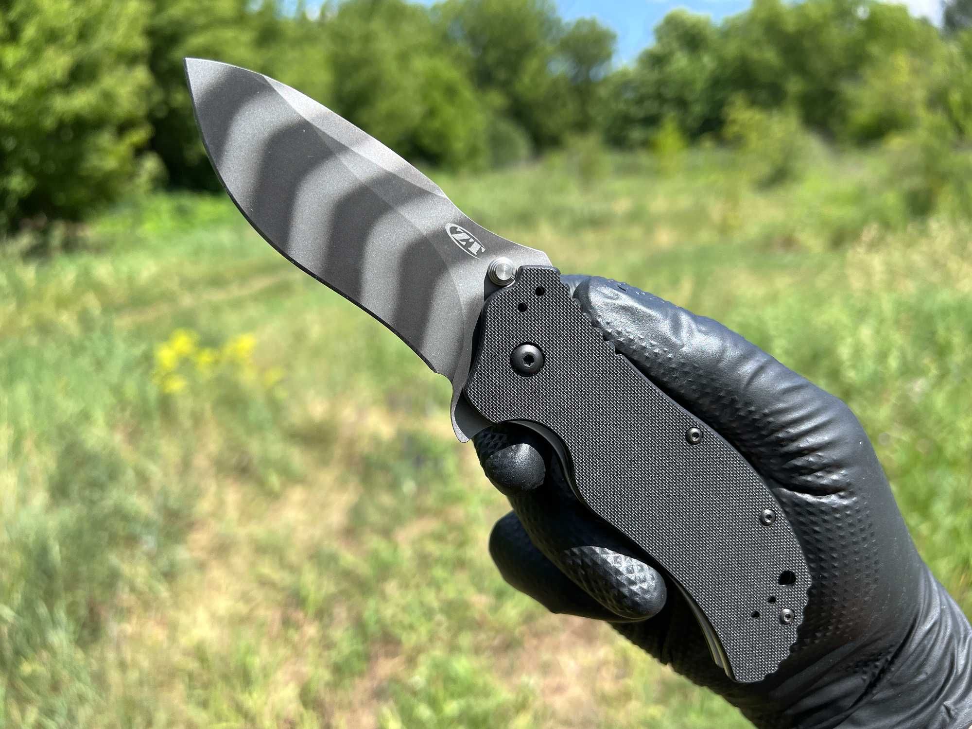 Складний ніж Zero Tolerance 0350TS Tiger Stripe CPM S30V оригінальний