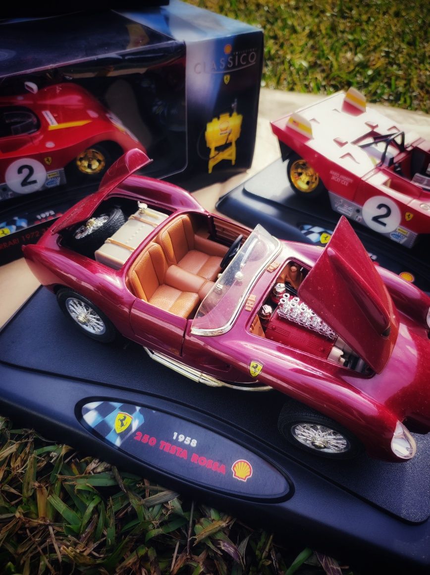 Coleção Miniaturas Ferrari Shell. Raro