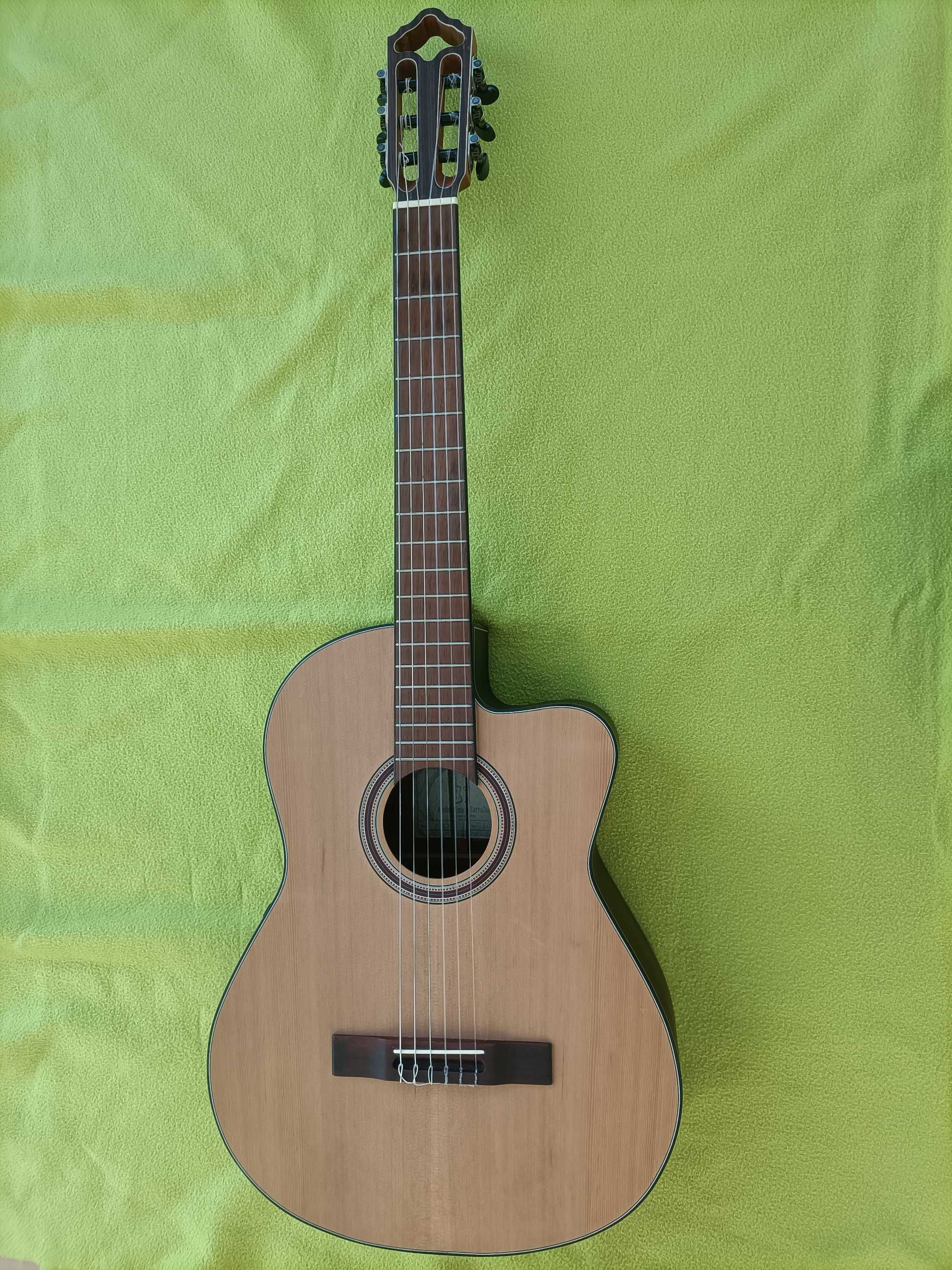 Guitarra clássica amplificada APC 9C CW (c/ estojo)