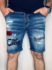 Dsquared2 spodenki meskie jeansowe