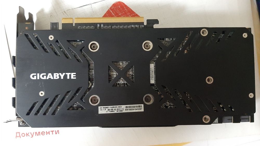 Продаю відеокарту Gigabyte R9 R390 8gb