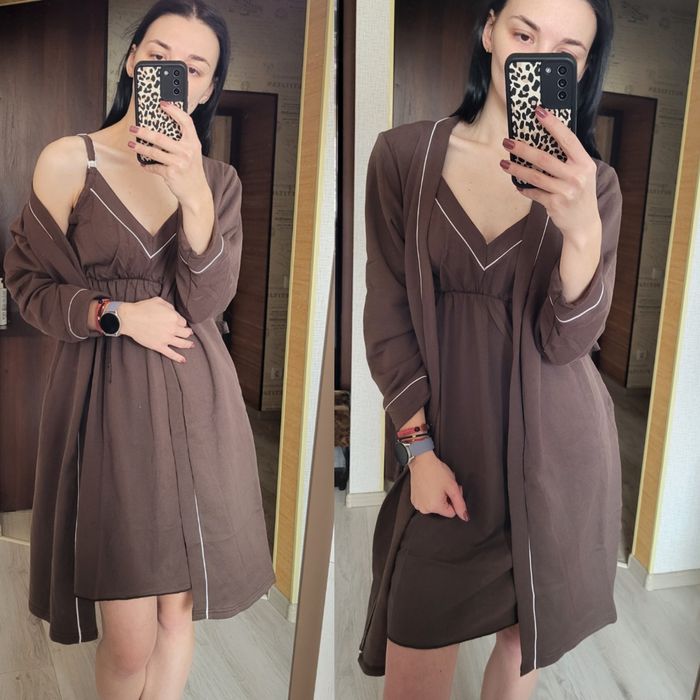 Набір на пологи (сорочка+пеленка)