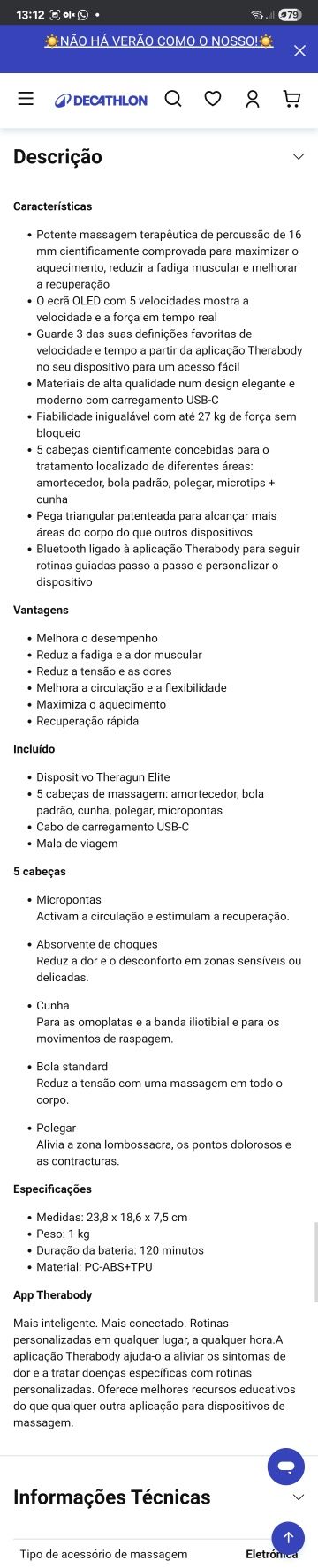 Theragun ELITE G5