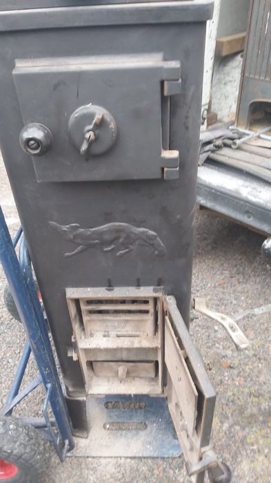 Piec żeliwny norweski.