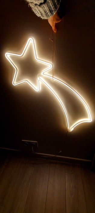 Kometa LED Gwiazda betlejemska