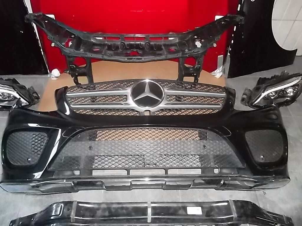 Mercedes GLE W166 рестайл дорестайл AMG-paket Бампер Передний