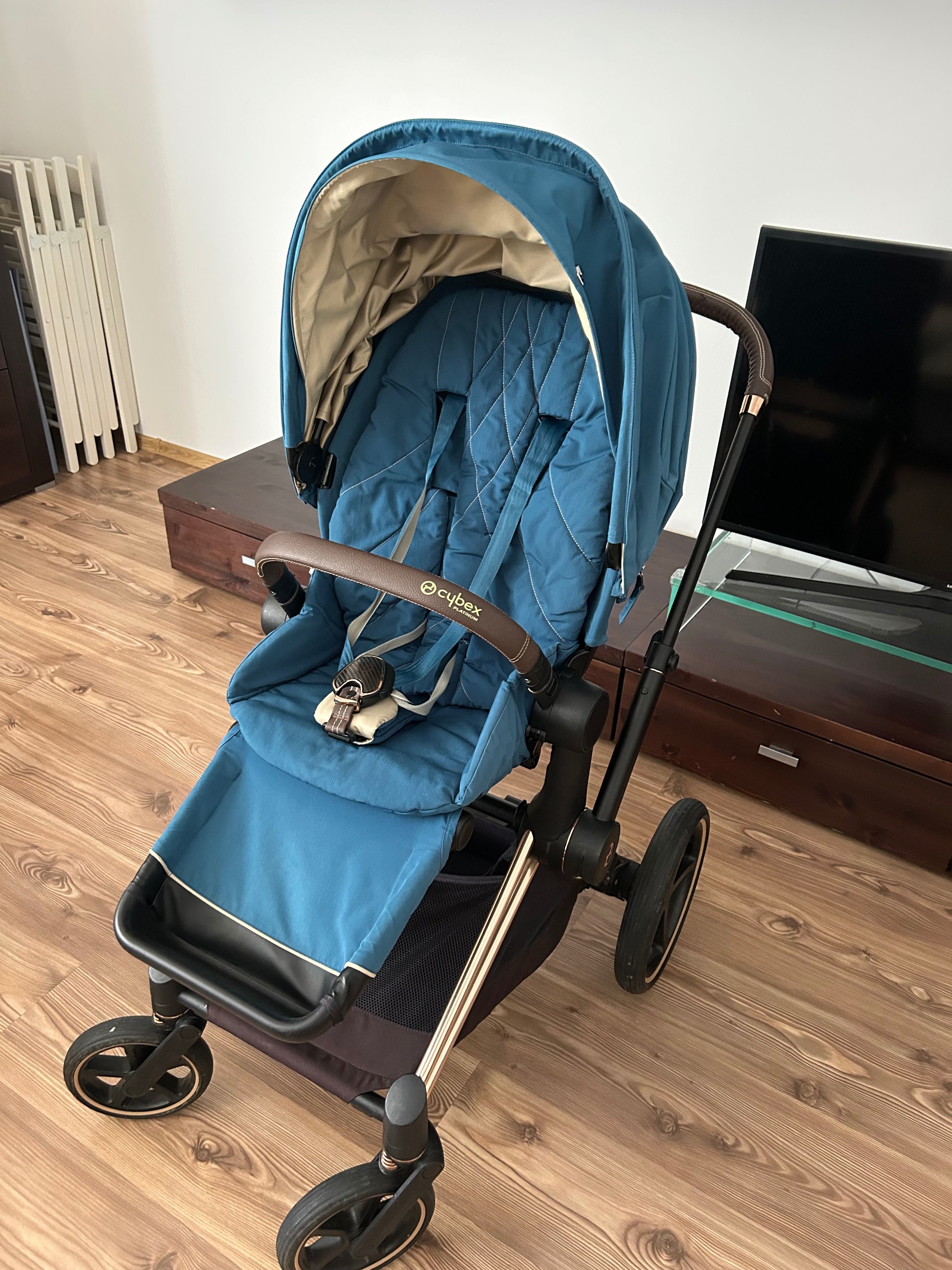 Cybex Priam 2 w 1 Mountain blue