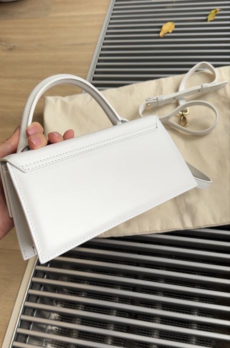 Сумочка Jacquemus біла ориг