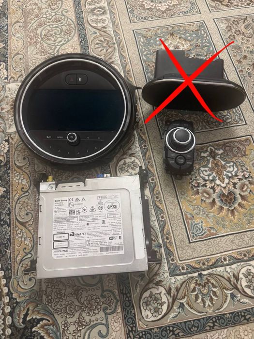 Мульмедія на міні купер ф54, ф55, ф56, ф57, ф60. Carplay + навігація.