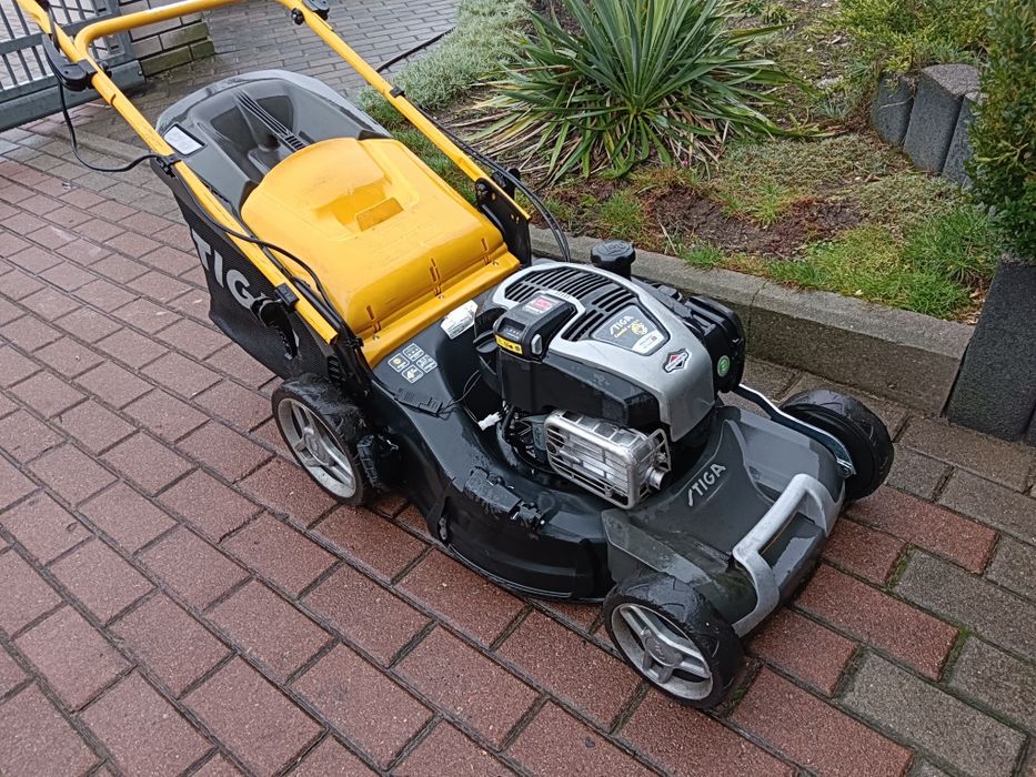 Kosiarka spalinowa Stiga 5KM Briggs elektryczny rozruch napęd kosz 48c