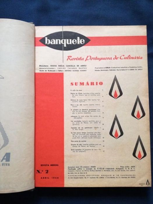 Banquete. Revista Portuguesa de Culinária.