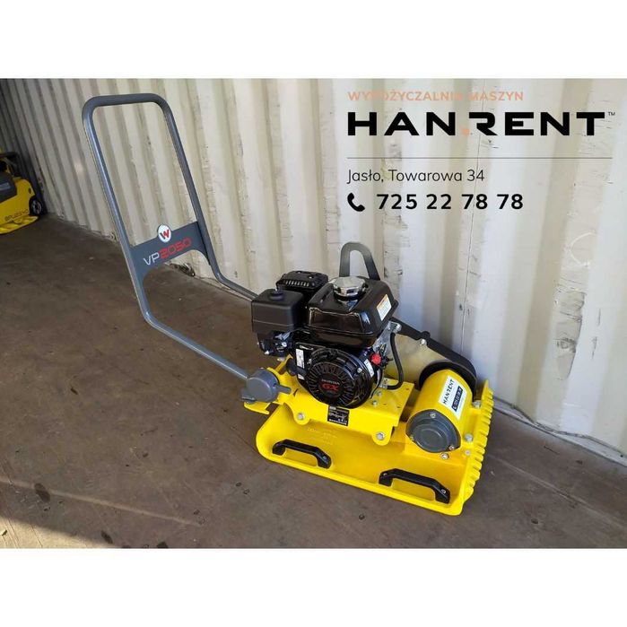Zagęszczarka 400 kg - wypożyczalnia maszyn HANRENT