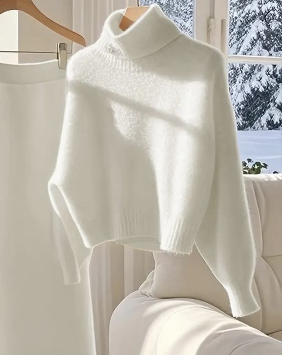 Теплий вʼязаний костюм