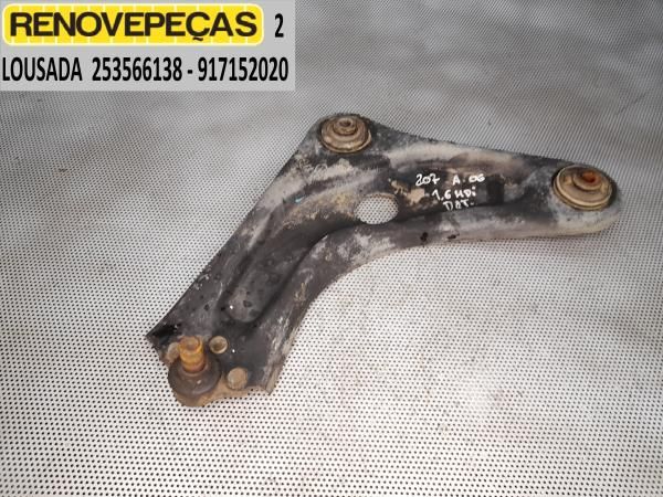 Braço de suspensão frente esquerdo PEUGEOT 207 (WA_, WC_)