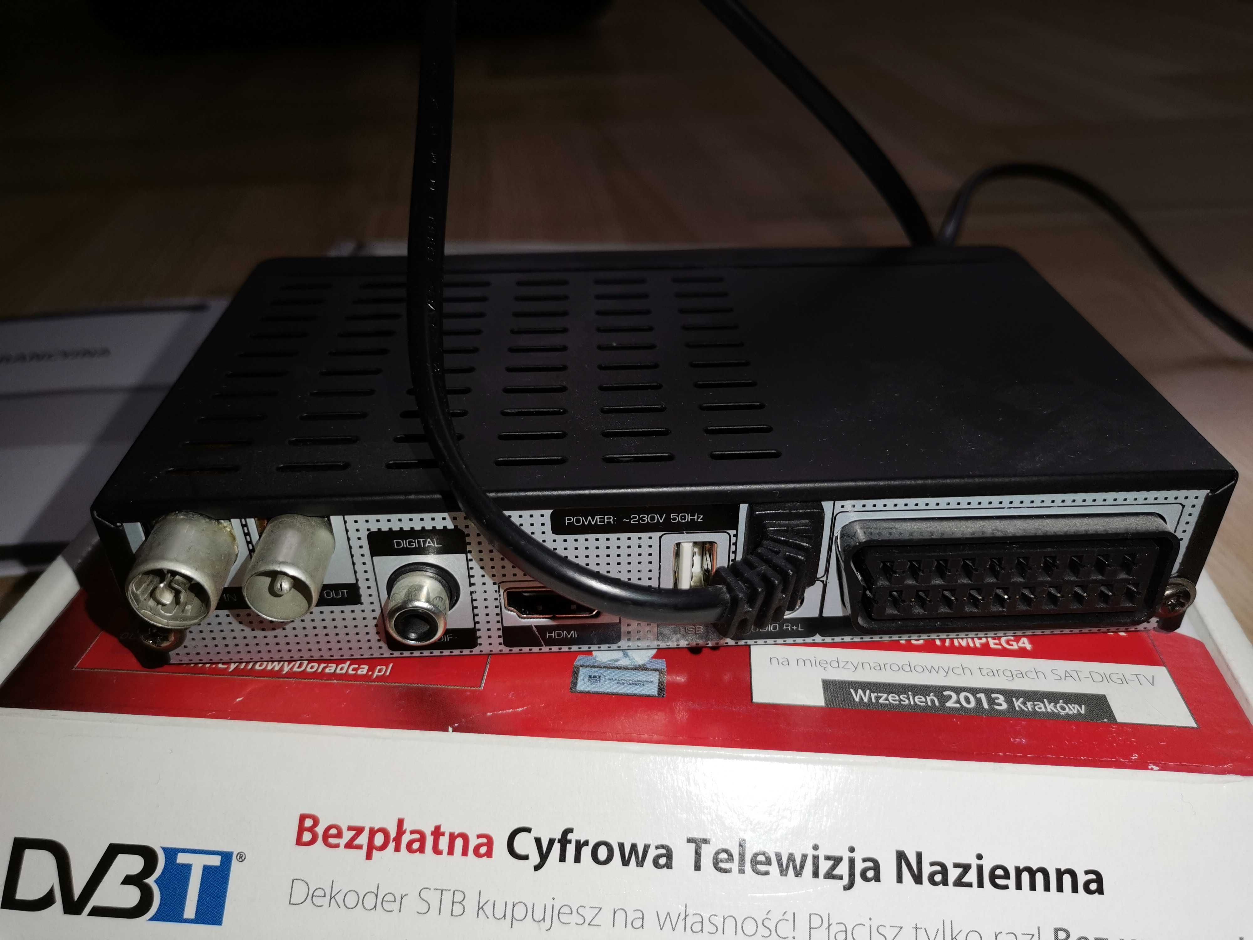 Decoder STB do odbioru cyfrowej telewizji naziemnej