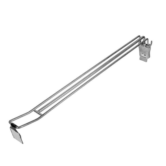 Podwójna Zawieszka tył Euro perforowany 30 cm z wysięgnikiem na clips