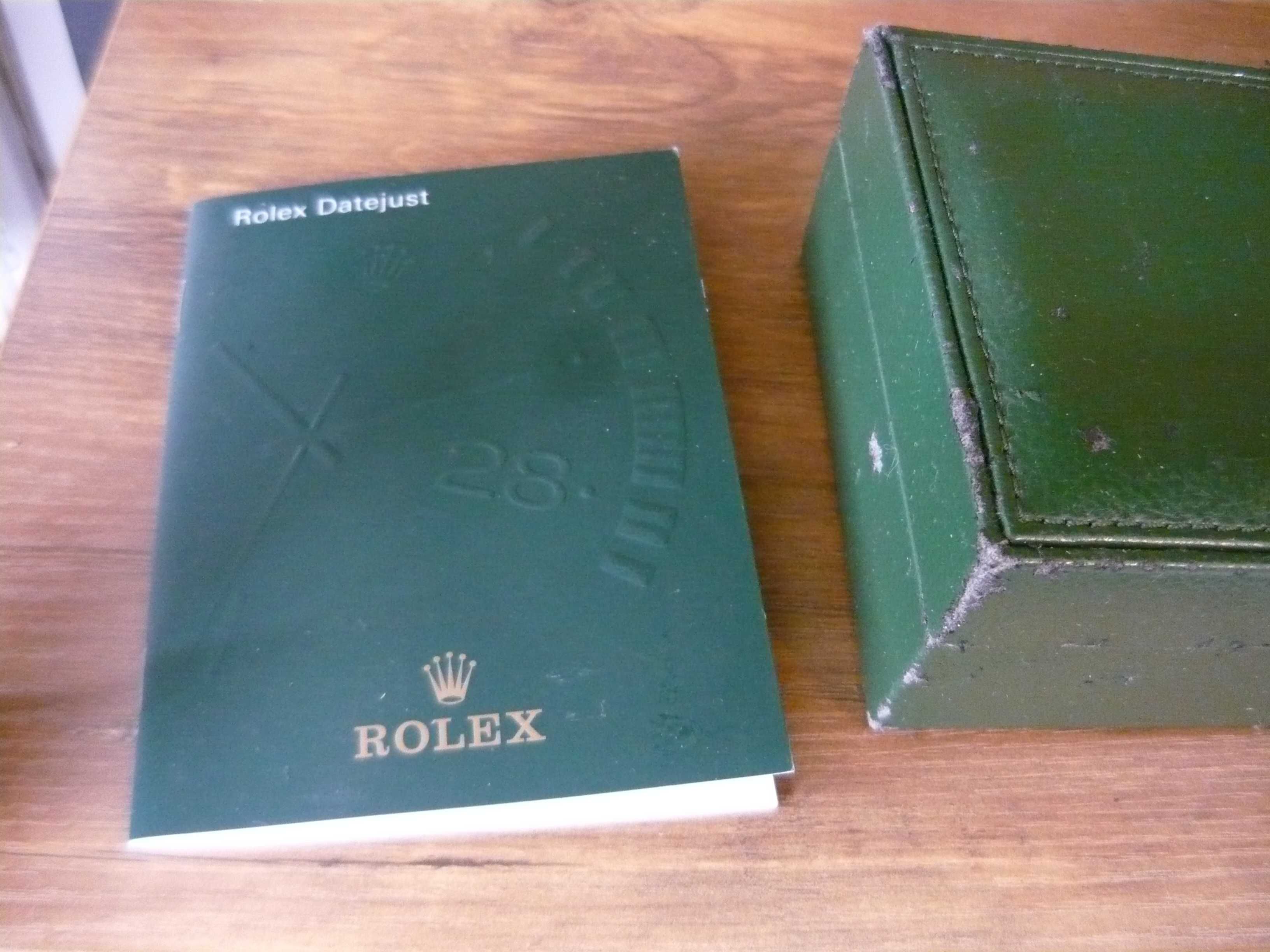 Oryginalne pudełko Rolex + instrukcja