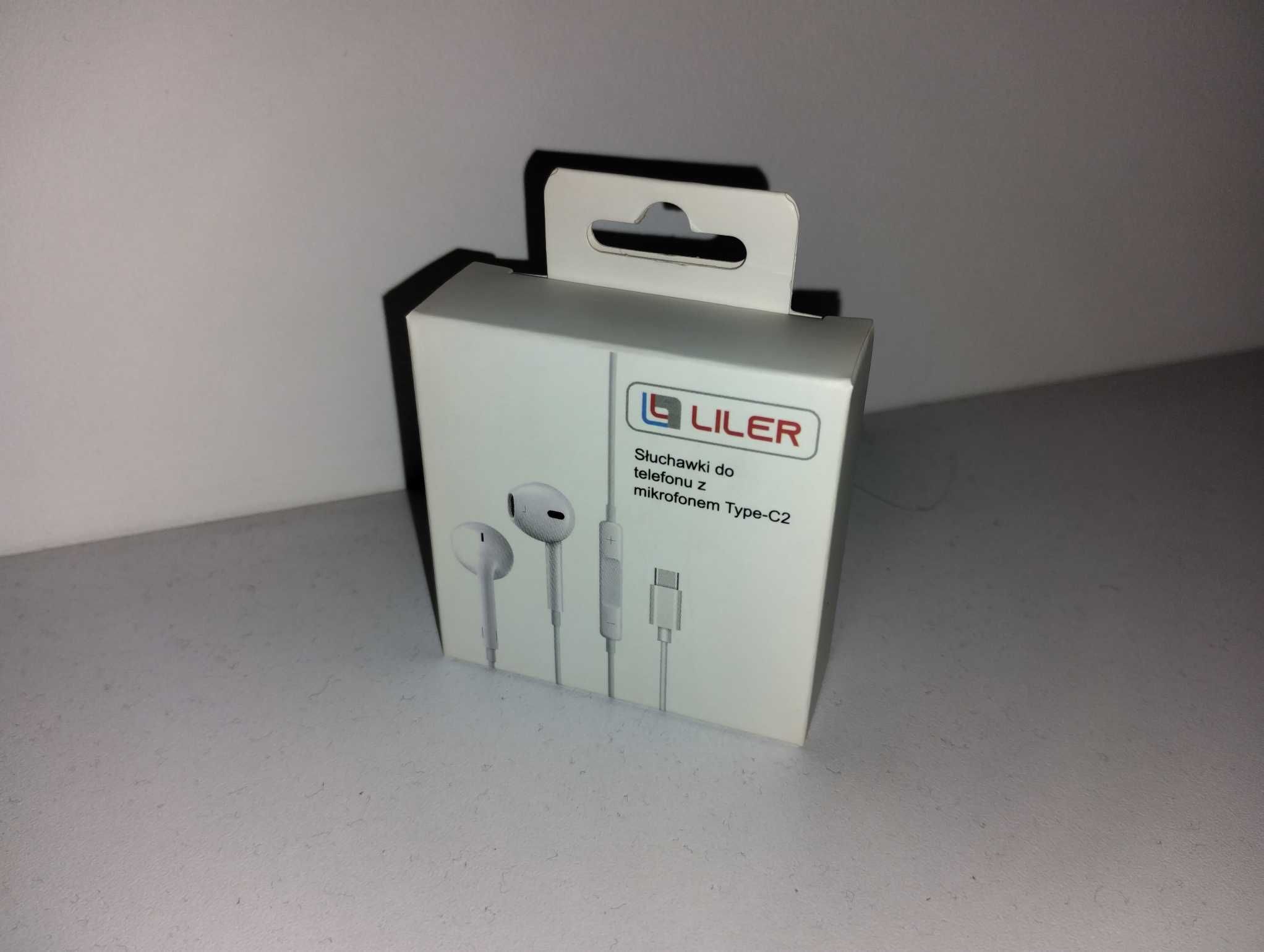 Słuchawki LILER do telefonu z mikrofonem TYPE-C2