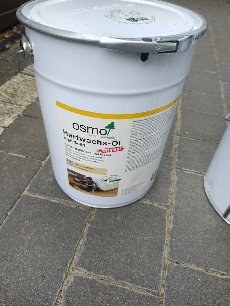 Wosk twardy olejny 3032 Oryginalny bezbarwny -matowy 20Litrow