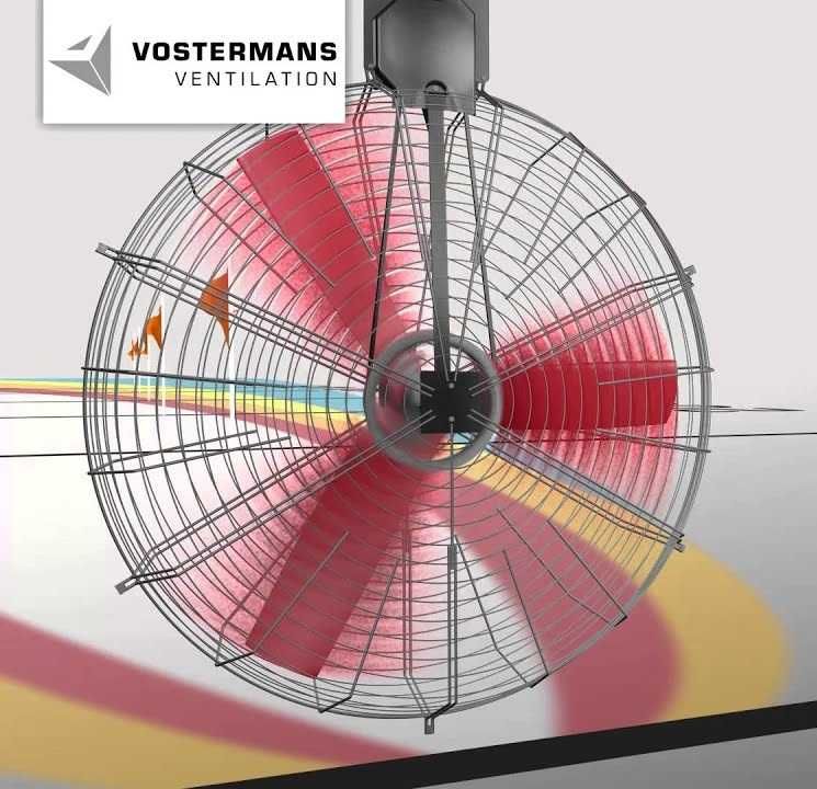Wentylator mieszacz powietrza KOSZOWY MULTIFAN
