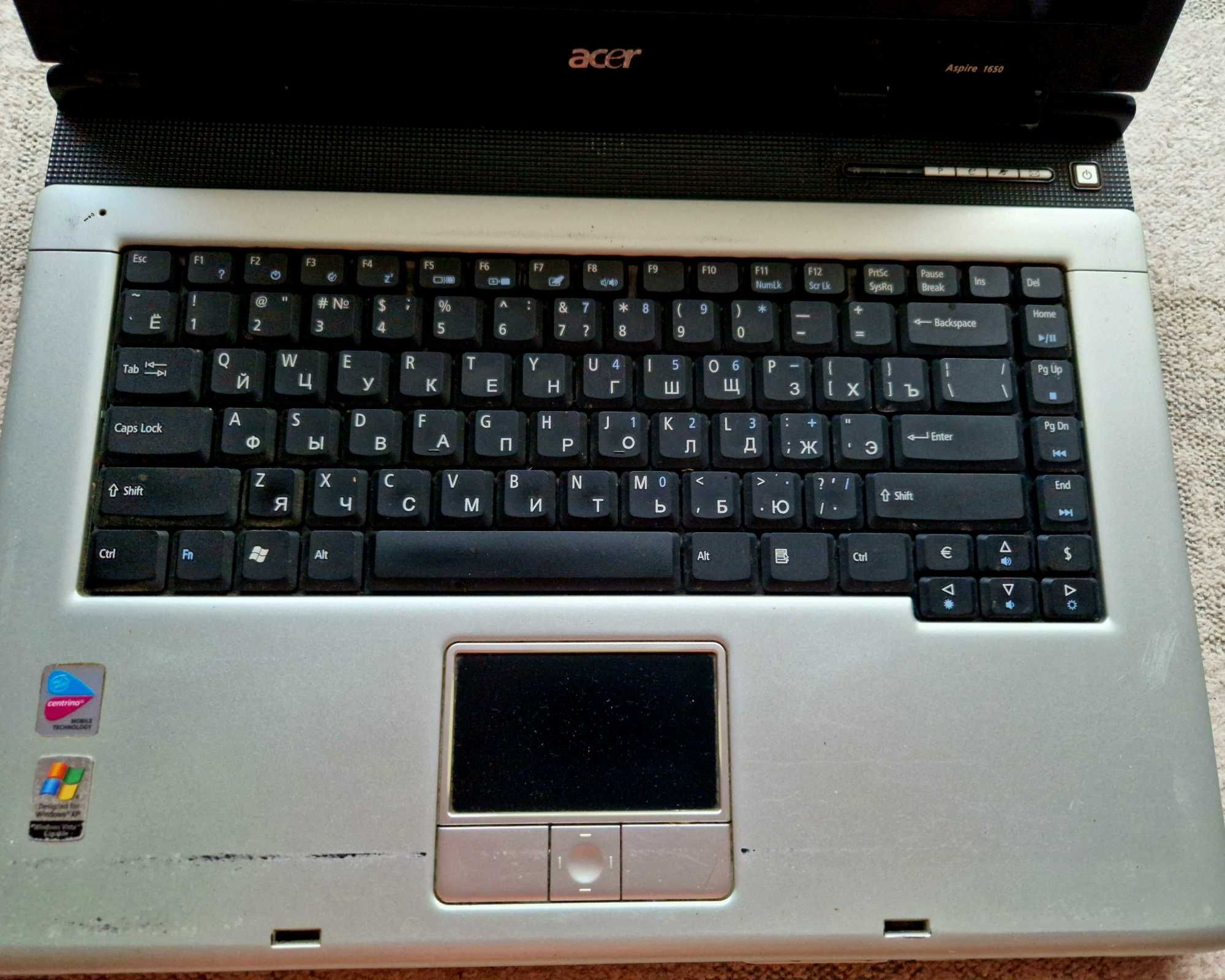 Ноутбук Acer Aspire 1650 zl3