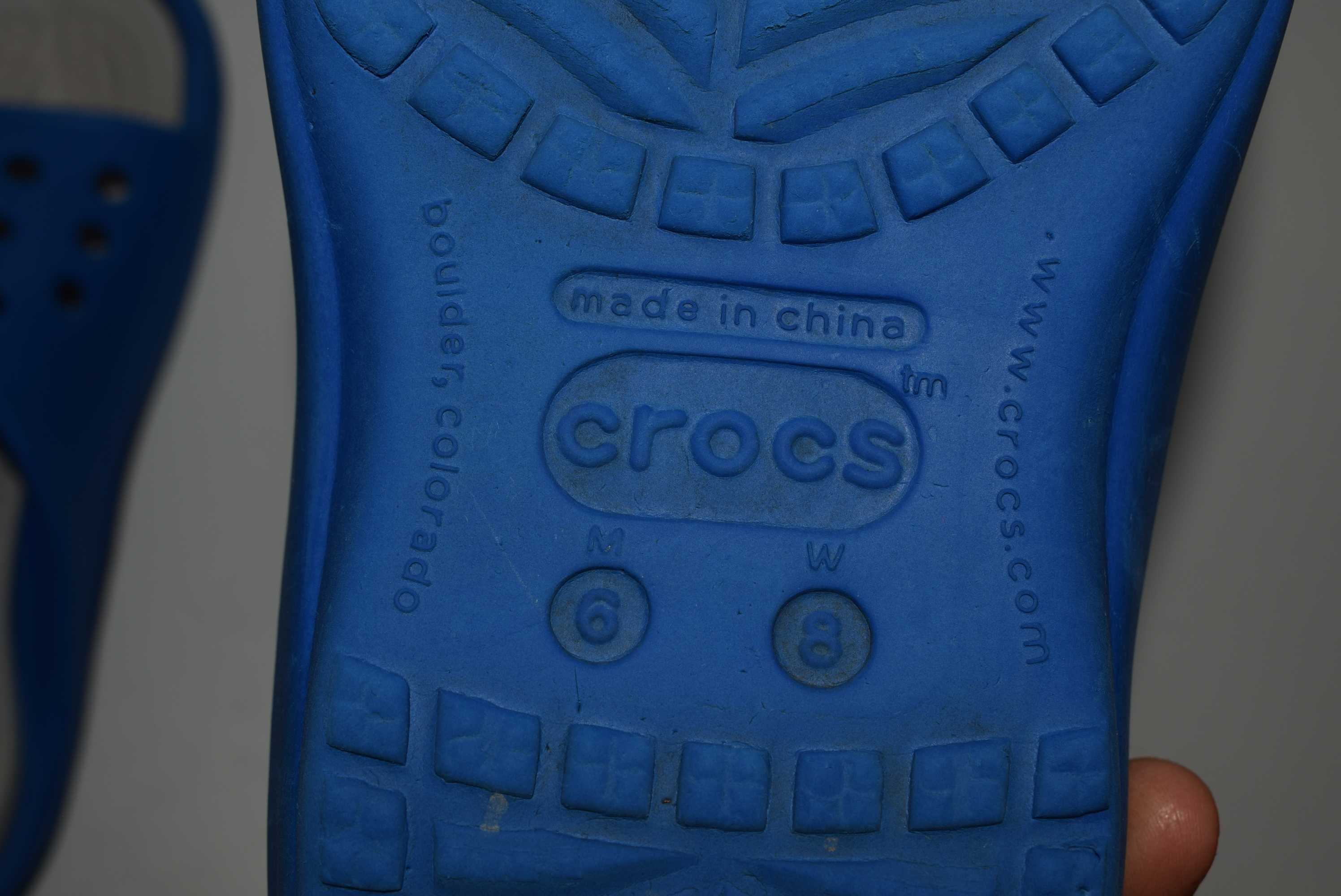 крокси шльопанці 39р Crocs M6/W8