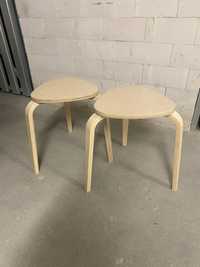stołek drewniany ikea Kyrre