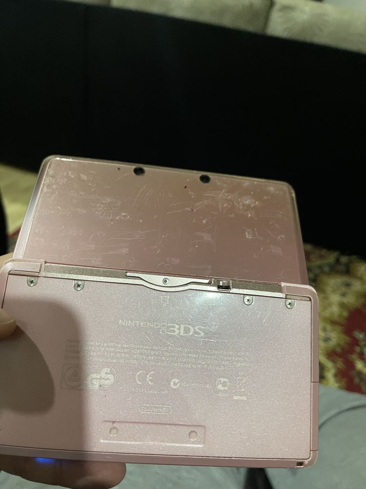 Nintendo 3ds rosa + desbloqueio