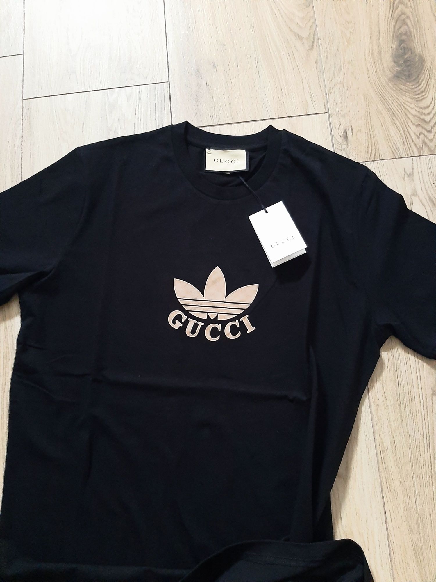 Guci&adidas męski T-shirt rozmiar L