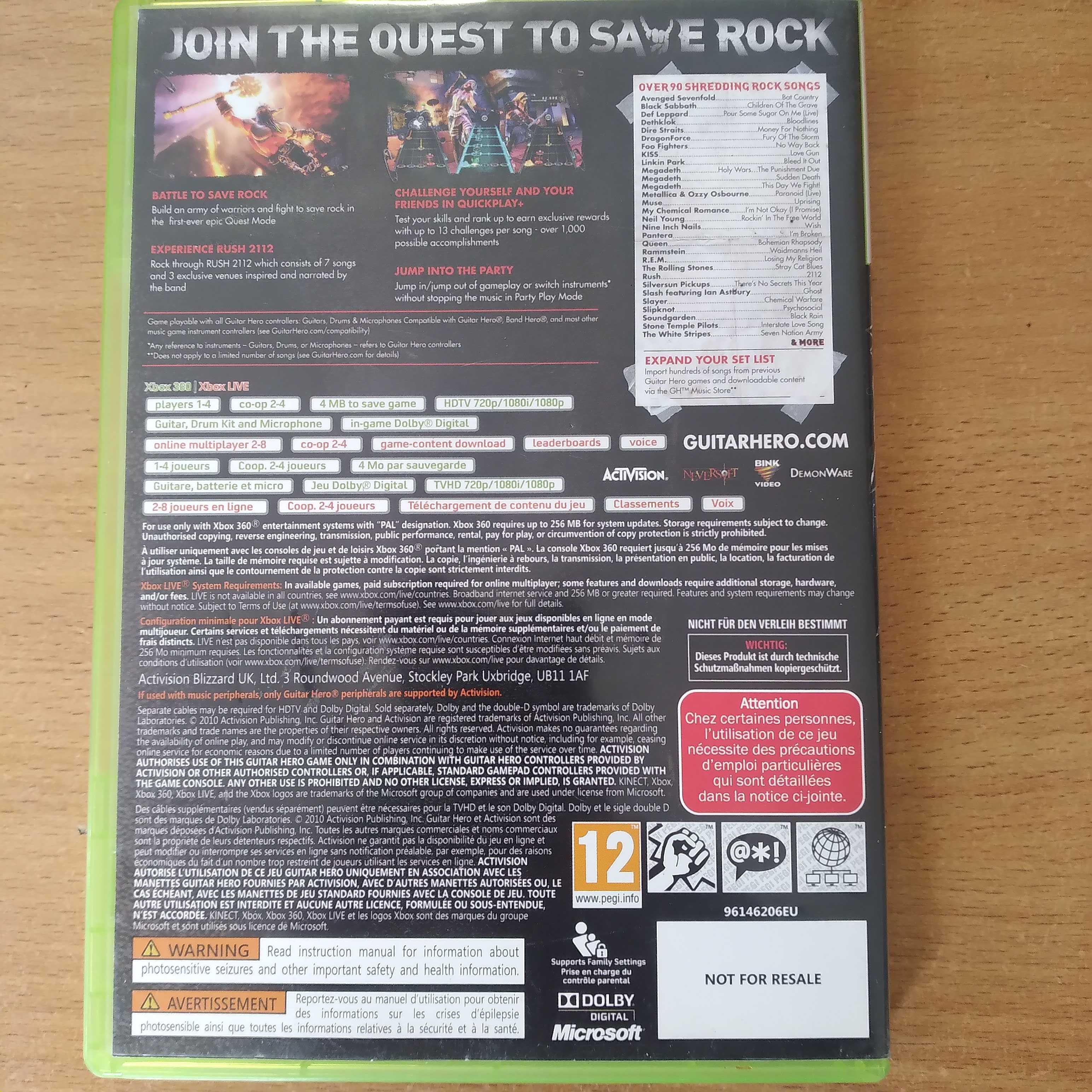 Gra XBOX 360 /
Zachęcam do zakupu, oraz na inne moje aukcje /