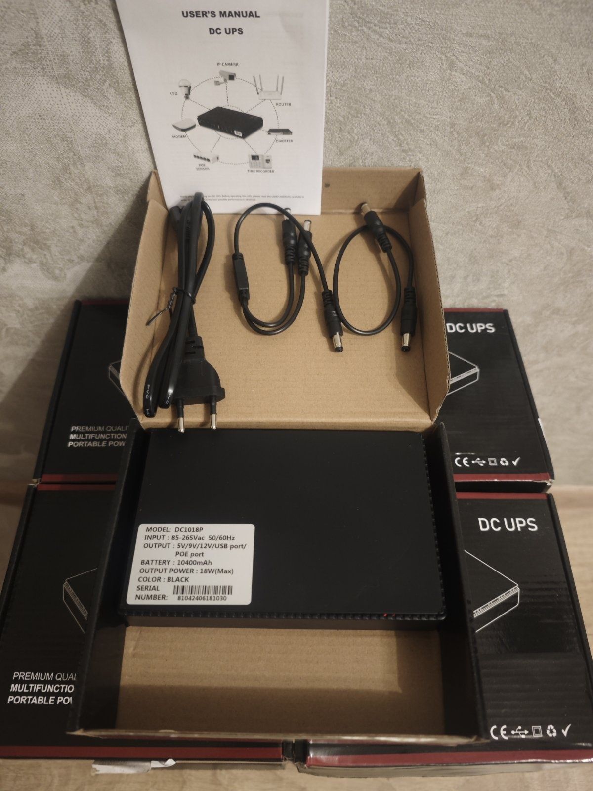 Джерело безперебійного живлення green vision DC1018P