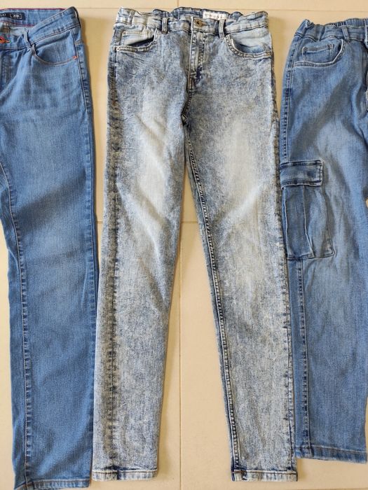 Lote de 3 calças de ganga para Rapaz (13-14 anos / 164 cm)