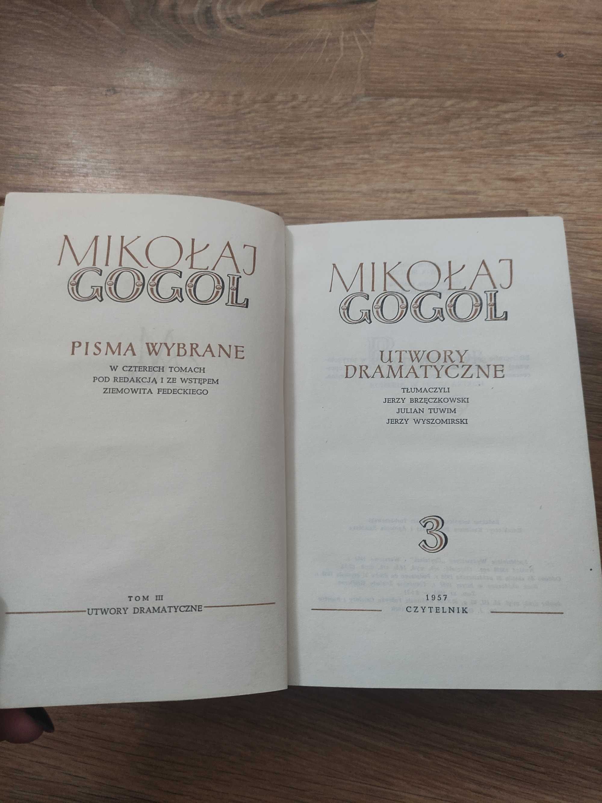 Mikołaj Gogol Pisma wybrane