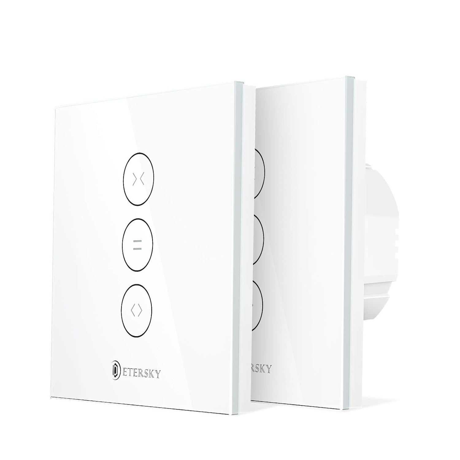 2x Przełącznik do rolet żaluzji Smart WiFi - ETERSKY WF-CS01a