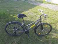 Велосипед жіночий колеса 28, дискові гальма, амортизатор, алюмінієва р