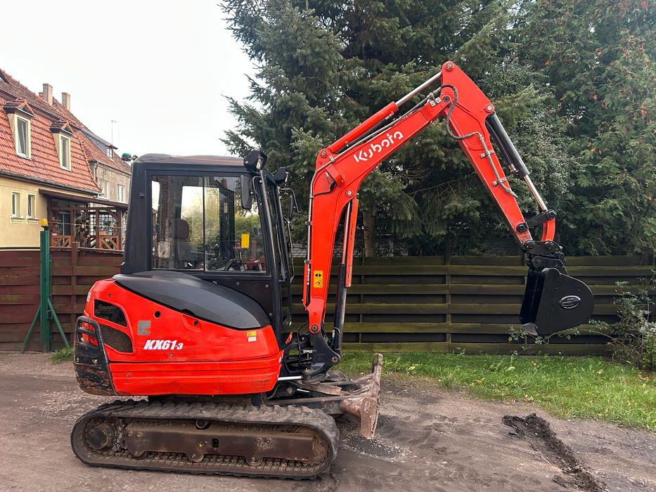 Minikoparka Kubota Kx61-3 , umowa, bardzo ładna