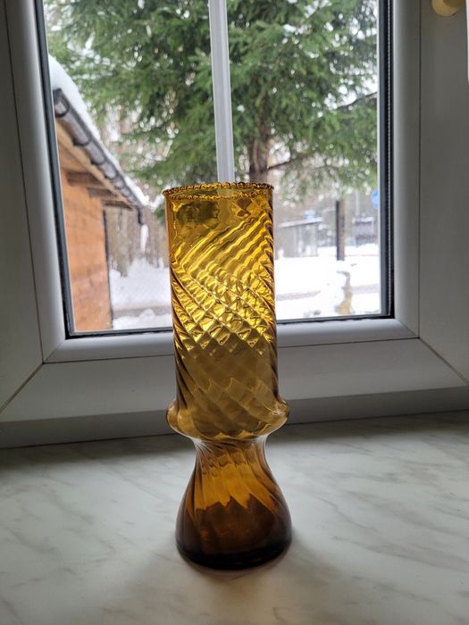 Miodowy wazon Huta Laura