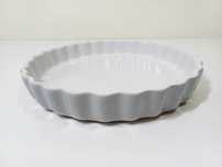 Mäser Forma do tarty 25 cm ceramiczna ceramika niebieska
