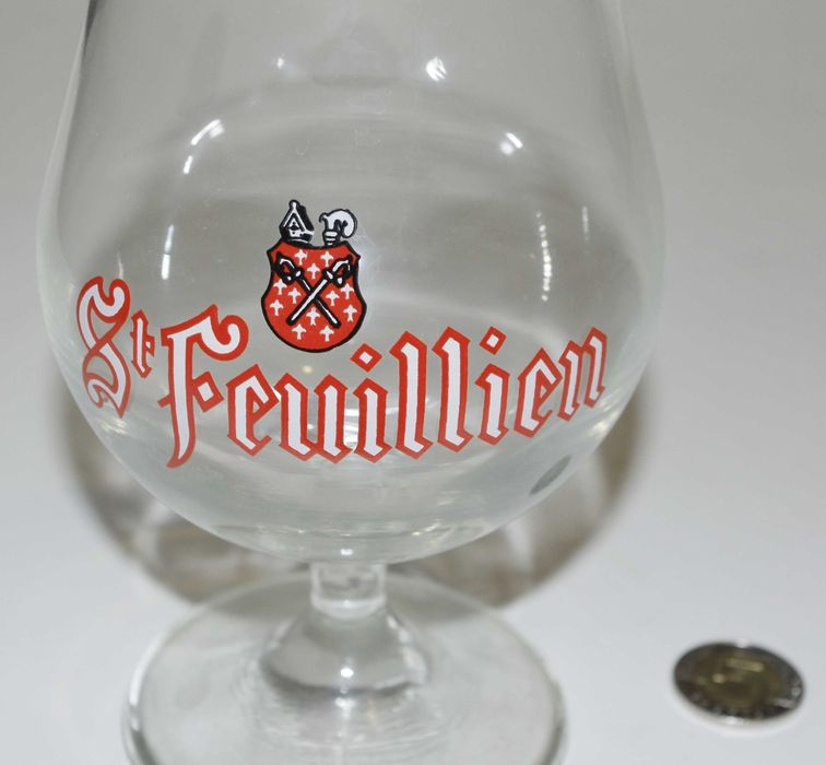 Kielich, kufel, kieliszek „St Feuillien” (Szkło)