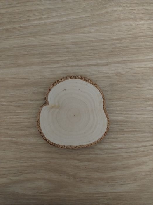 Podkładka pod kubek drewniana nowa