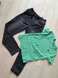 Spodnie dunnes gratis  T-shirt  lyle& scott