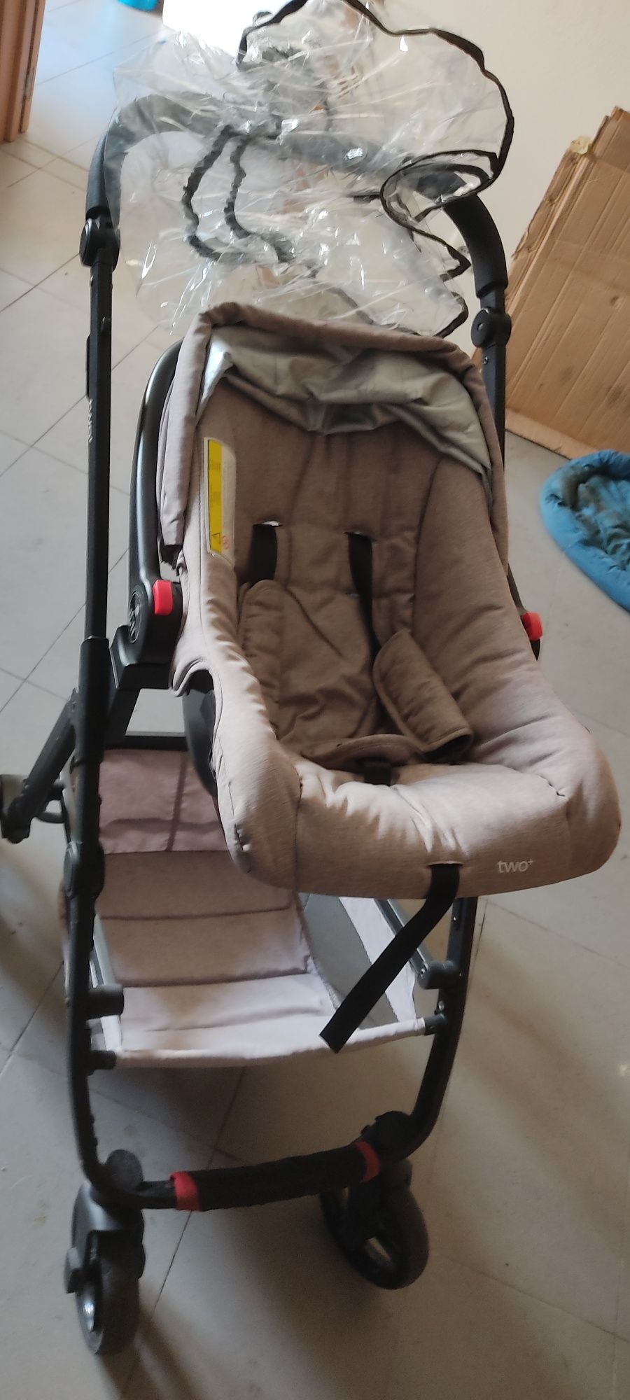 Carrinho de bebe Duo asalve Auchan