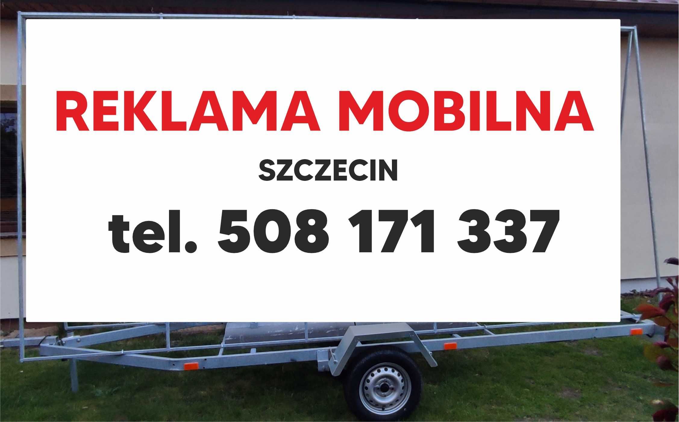 Reklama mobilna/stacjonarna, Przyczepa reklamowa Baner Wynajem