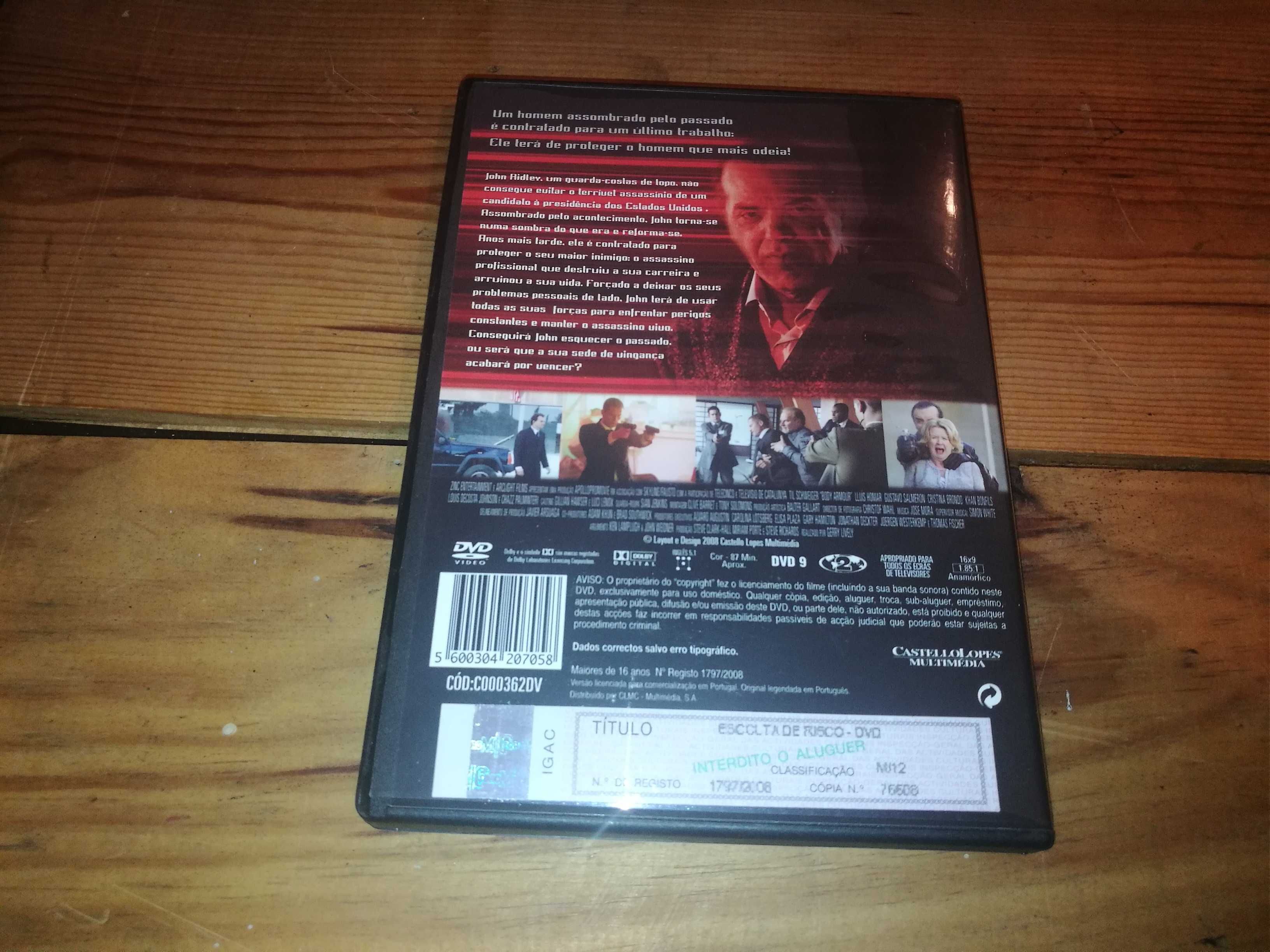 ESCOLA DE RISCO	DVD (legendagem em Português)