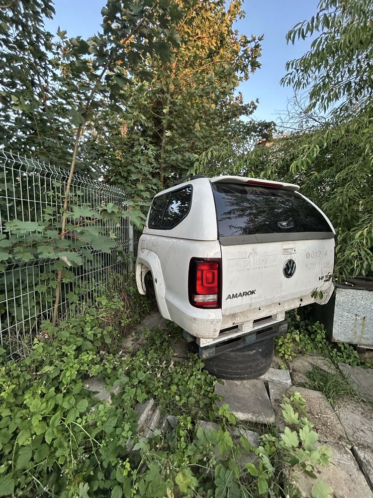 Vw Amarok 3.0 paka hardtop tył kompletny klapa lampy