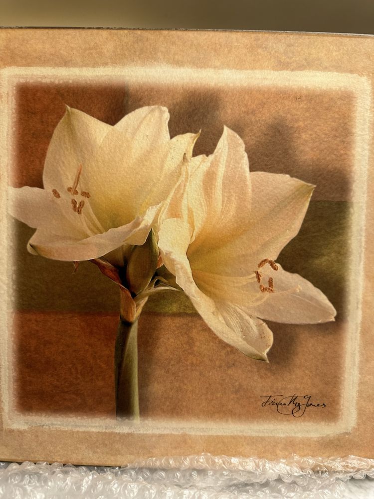 Lindo quadro quadrado com 32cm por 32