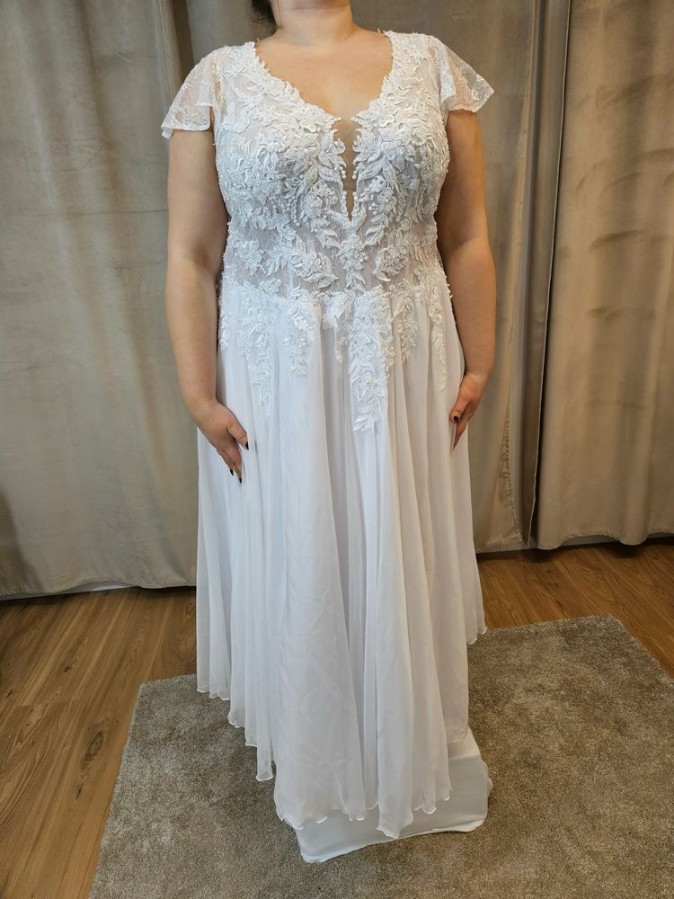 Suknia ślubna  rozmiar 52-58 plus size