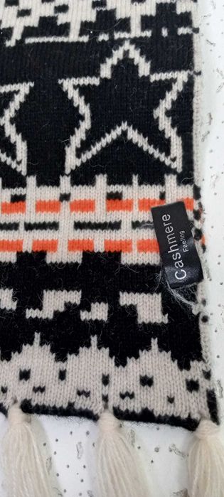 Шарф вовняний двухсторонній White Stuff.